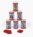 Carnival Can Bean Bag Toss Game
