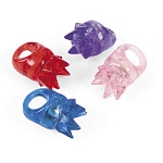 Rubber Spike Flashing Rings - 1 1/2