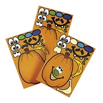 Make-A-Jack-O'-Lantern Stickers