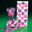 Conversation Heart Valentine Cellophane Bags