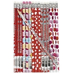 Wooden Valentine Pencil Assortment
