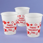Valentine Disposable Cups
