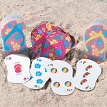 Flip Flop Shaped Playing Cards