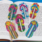 Flip Flop Ruler Bookmarks