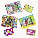Tropical Photo Frame Magnets