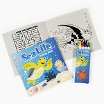 Tropical Sea Life Activity Book With Crayons
