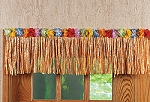 Natural Flower Fringe Decoration