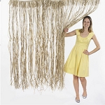 Natural Raffia Door Curtain