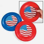 Patriotic Flying Saucers