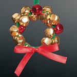 Jingle Bell Wreath Ornament Craft Kit