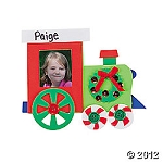 Christmas Train Photo Frame Magnet Craft Kit