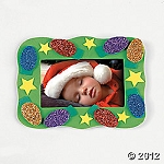 Christmas Bulb Photo Frame Magnet Craft Kit