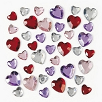Plastic Heart Jewels