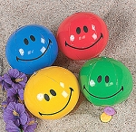 Inflate Mini Smile Face Beach Balls
