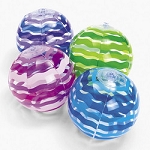 Inflate Mini Striped Beach Balls