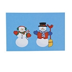 Make-A-Snowman Stickers