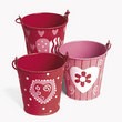 Tinplate Valentine Pails