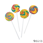 Rainbow Swirl Pops