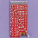 Wooden Heart Pencils