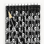 Skull And Crossbones Pencils
